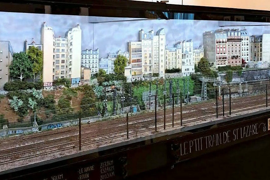 Exposition Paris Normandie - La tranchée des Batignolles - Normandie Miniature